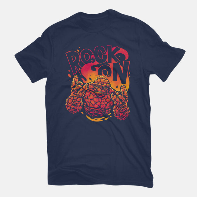Rock On Thing-Womens-Fitted-Tee-teesgeex