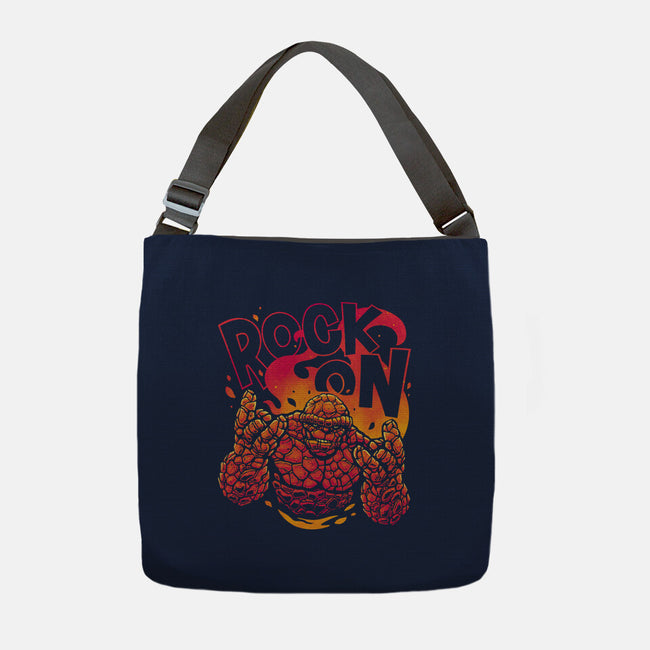 Rock On Thing-None-Adjustable Tote-Bag-teesgeex