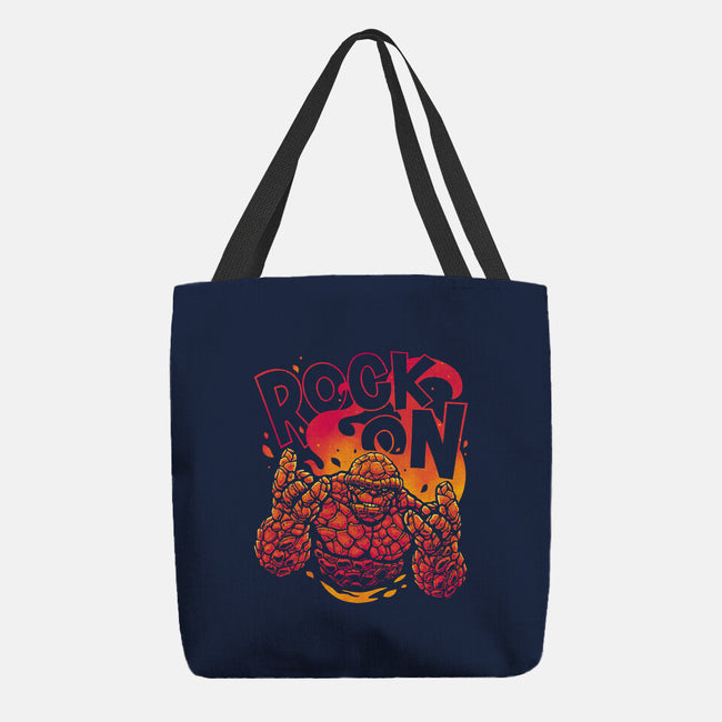 Rock On Thing-None-Basic Tote-Bag-teesgeex