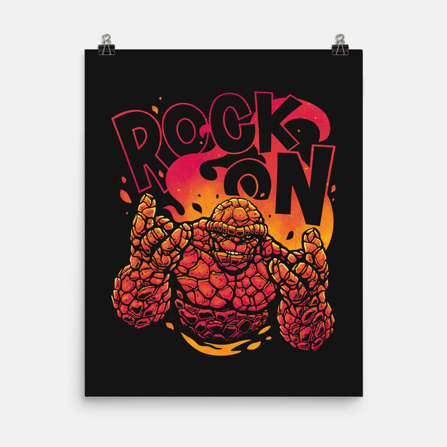 Rock On Thing-None-Matte-Poster-teesgeex