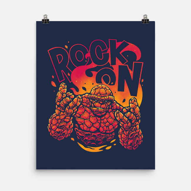 Rock On Thing-None-Matte-Poster-teesgeex