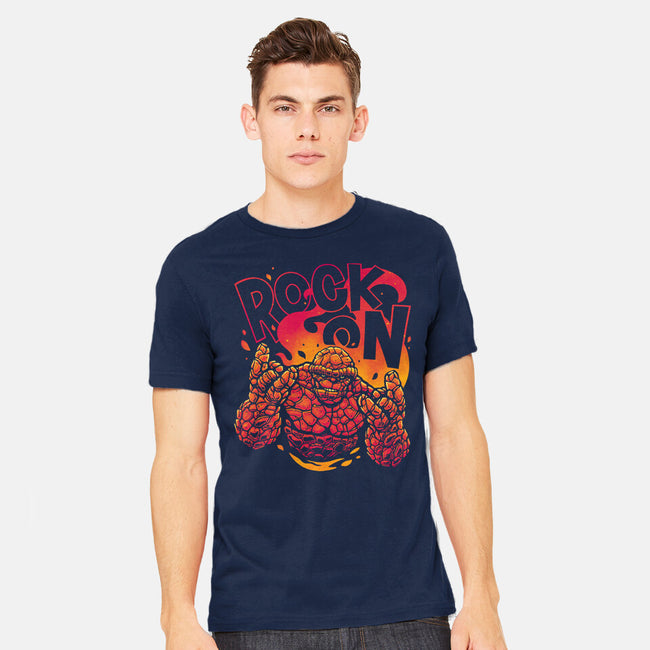 Rock On Thing-Mens-Heavyweight-Tee-teesgeex