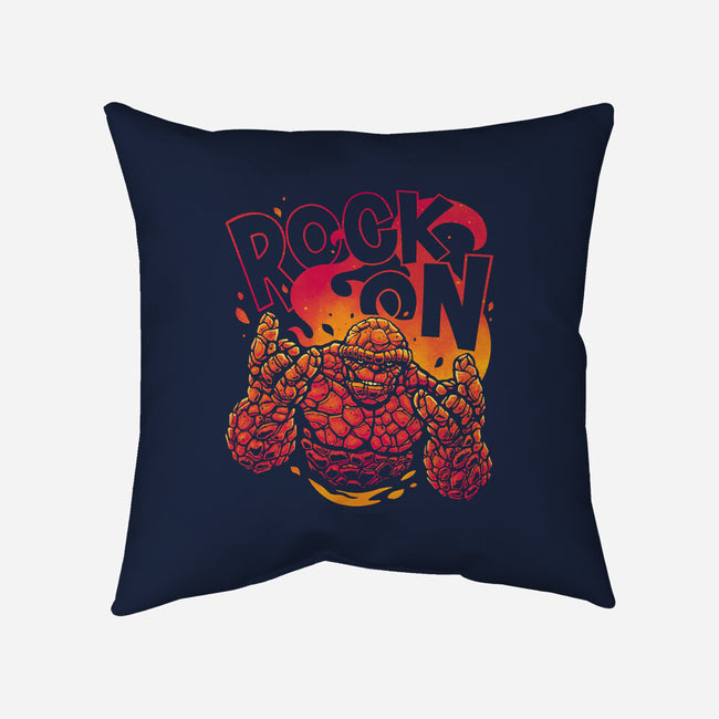 Rock On Thing-None-Removable Cover w Insert-Throw Pillow-teesgeex