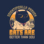 Cats Are Better-Womens-Basic-Tee-Popnotic