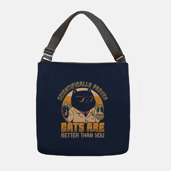 Cats Are Better-None-Adjustable Tote-Bag-Popnotic