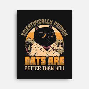 Cats Are Better-None-Stretched-Canvas-Popnotic