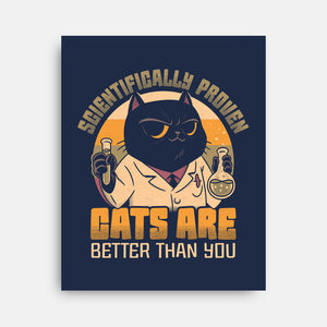 Cats Are Better-None-Stretched-Canvas-Popnotic