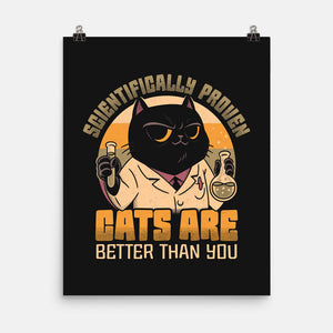 Cats Are Better-None-Matte-Poster-Popnotic