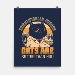 Cats Are Better-None-Matte-Poster-Popnotic