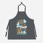Stay Cozy And Spooky-Unisex-Kitchen-Apron-NemiMakeit