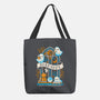 Stay Cozy And Spooky-None-Basic Tote-Bag-NemiMakeit
