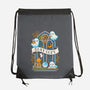 Stay Cozy And Spooky-None-Drawstring-Bag-NemiMakeit
