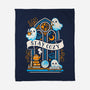 Stay Cozy And Spooky-None-Fleece-Blanket-NemiMakeit