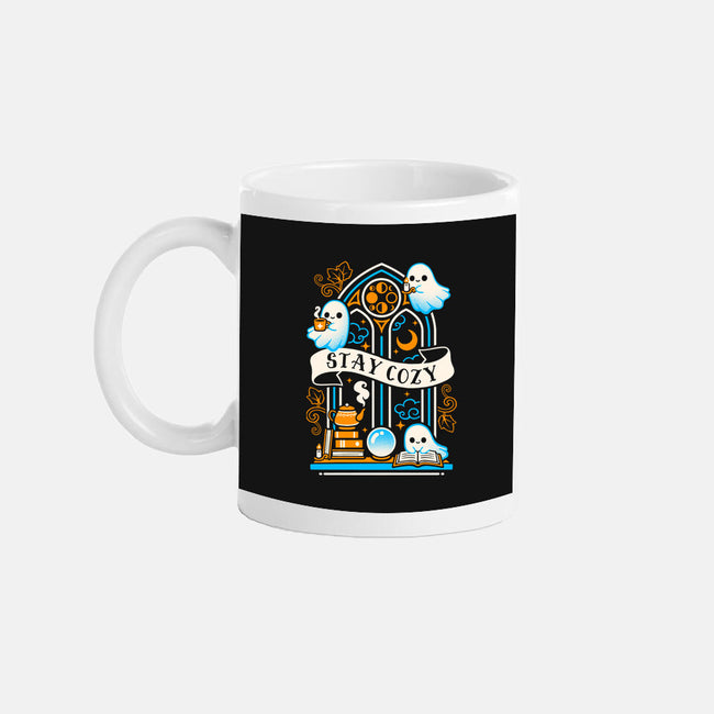 Stay Cozy And Spooky-None-Mug-Drinkware-NemiMakeit