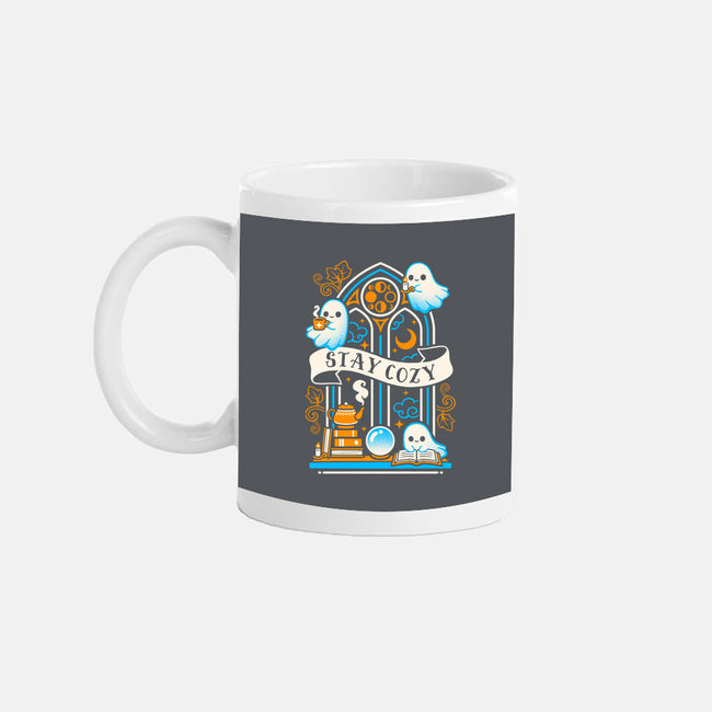 Stay Cozy And Spooky-None-Mug-Drinkware-NemiMakeit