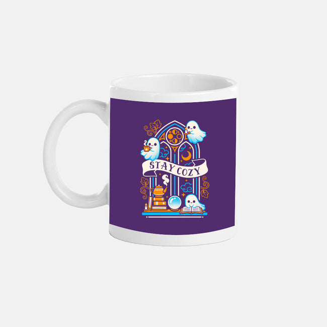 Stay Cozy And Spooky-None-Mug-Drinkware-NemiMakeit