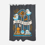 Stay Cozy And Spooky-None-Polyester-Shower Curtain-NemiMakeit
