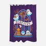 Stay Cozy And Spooky-None-Polyester-Shower Curtain-NemiMakeit