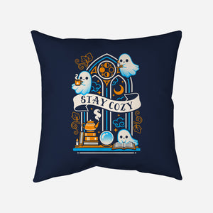 Stay Cozy And Spooky-None-Removable Cover w Insert-Throw Pillow-NemiMakeit