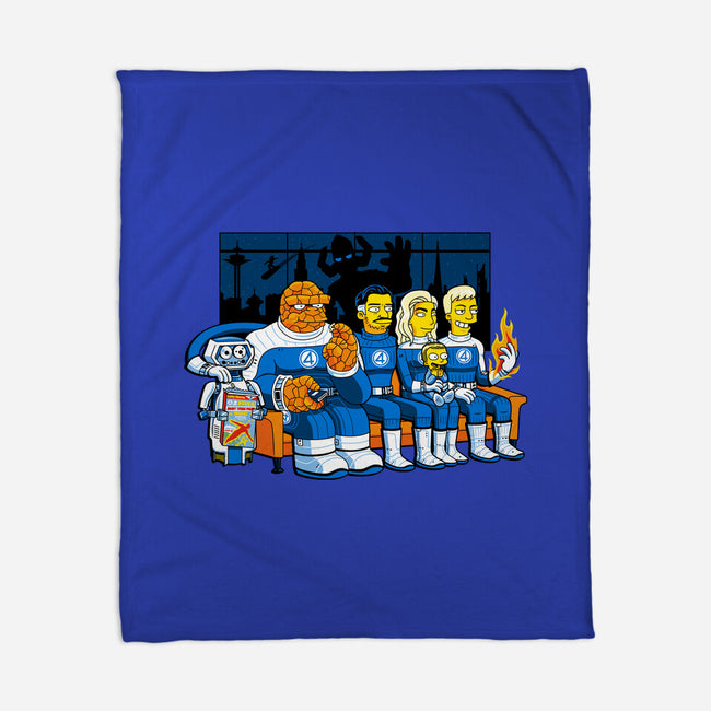Cromulent Four-None-Fleece-Blanket-PrimePremne