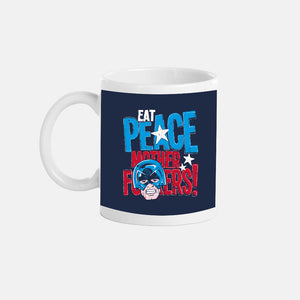 Eat Peace-None-Mug-Drinkware-teesgeex