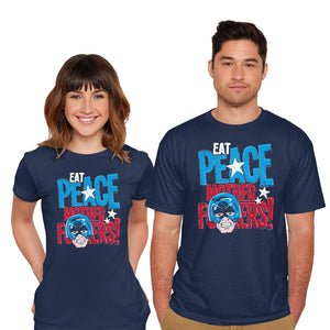 Eat Peace-Mens-Basic-Tee-teesgeex