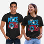 Eat Peace-Unisex-Basic-Tee-teesgeex