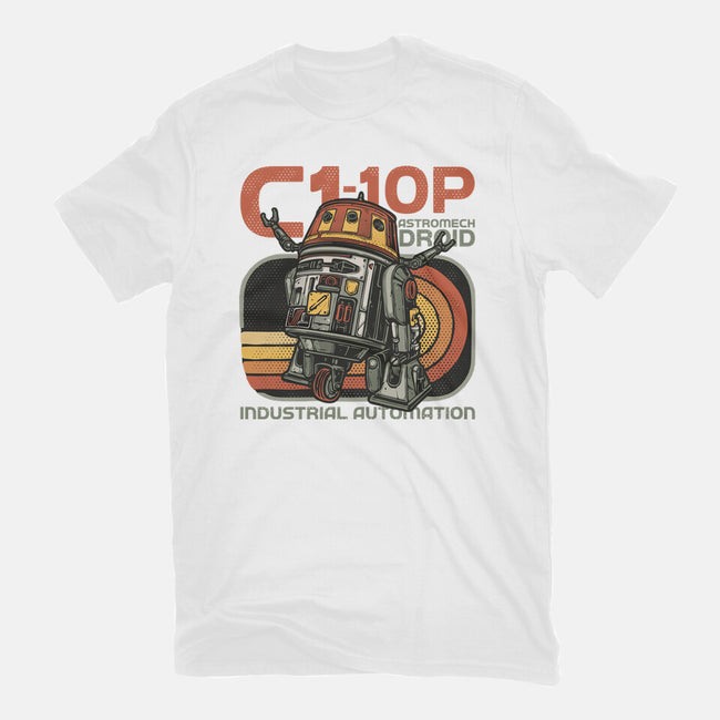 Industrial Automation-Womens-Fitted-Tee-glitchygorilla