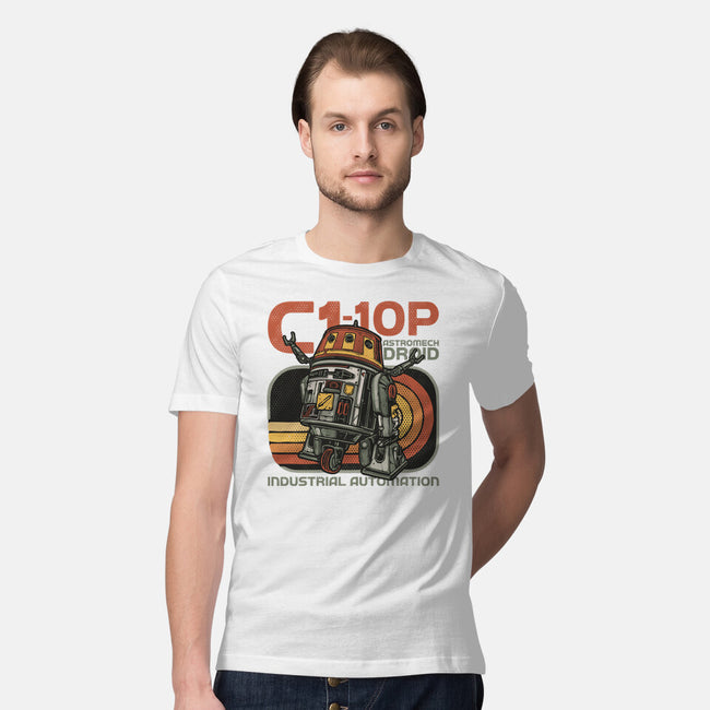 Industrial Automation-Mens-Premium-Tee-glitchygorilla