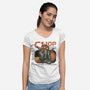 Industrial Automation-Womens-V-Neck-Tee-glitchygorilla