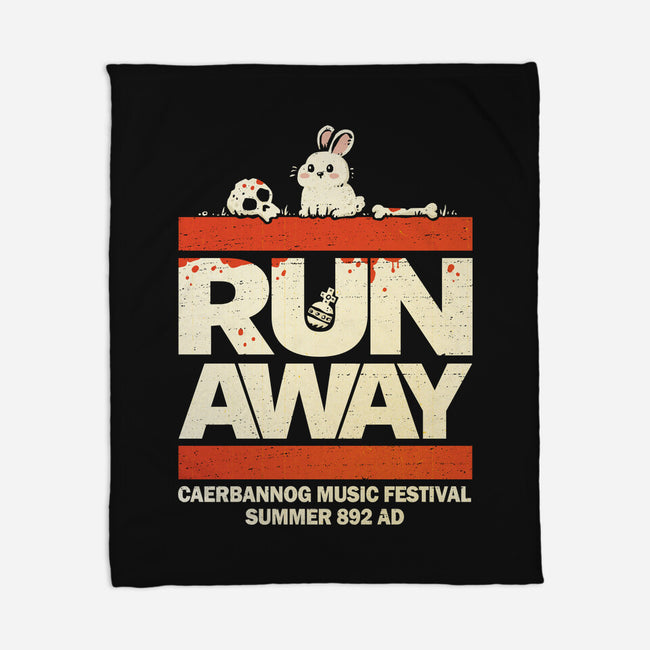 Caerbannog Music Festival-None-Fleece-Blanket-kg07