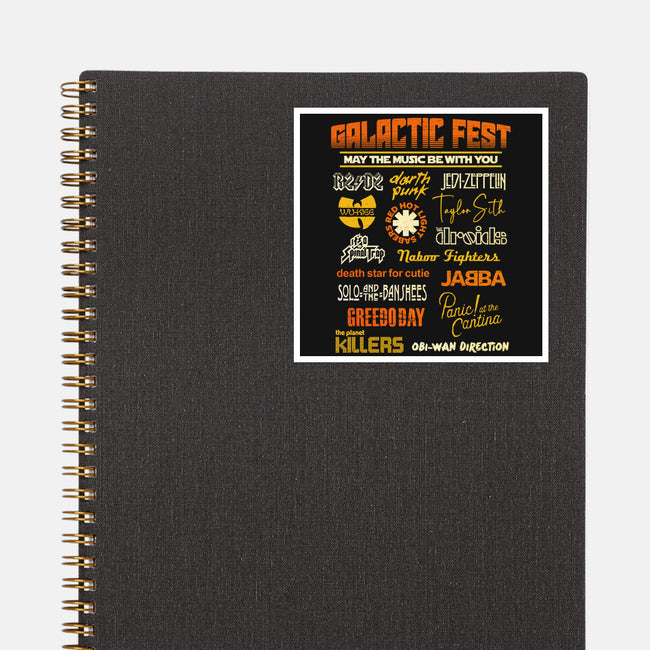 Galactic Fest-None-Glossy-Sticker-kg07