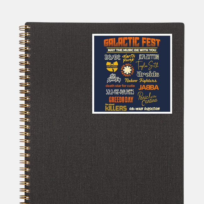 Galactic Fest-None-Glossy-Sticker-kg07