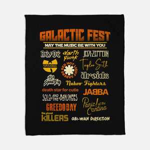 Galactic Fest-None-Fleece-Blanket-kg07