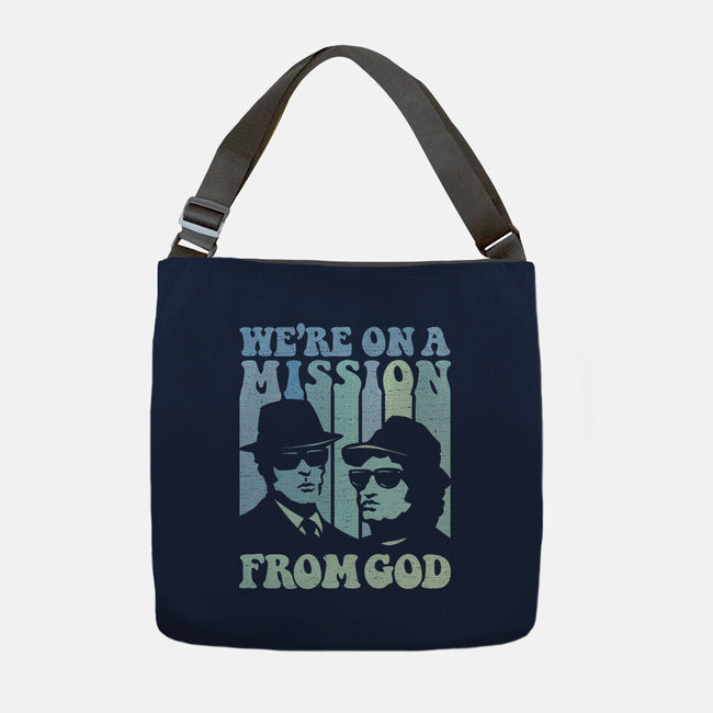 On A Mission From God-None-Adjustable Tote-Bag-kg07