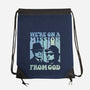 On A Mission From God-None-Drawstring-Bag-kg07