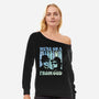 On A Mission From God-Womens-Off Shoulder-Sweatshirt-kg07