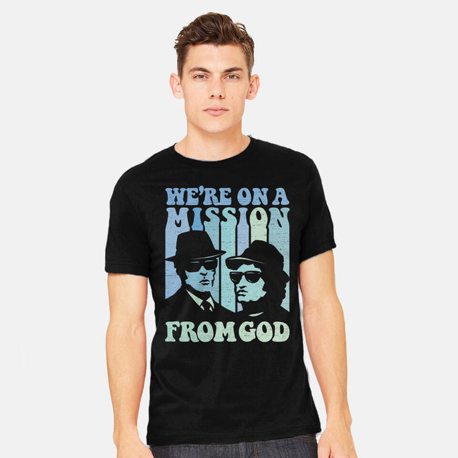 On A Mission From God-Mens-Heavyweight-Tee-kg07