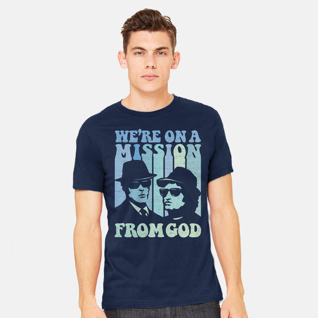 On A Mission From God-Mens-Heavyweight-Tee-kg07