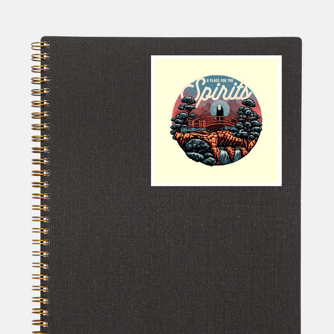 A Place For The Spirits-None-Glossy-Sticker-glitchygorilla