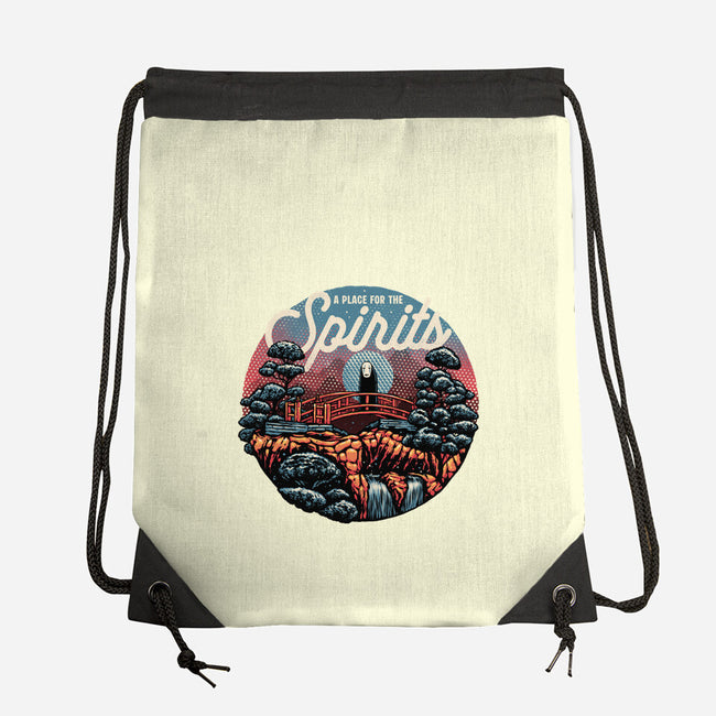 A Place For The Spirits-None-Drawstring-Bag-glitchygorilla