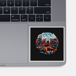 A Place For The Spirits-None-Glossy-Sticker-glitchygorilla
