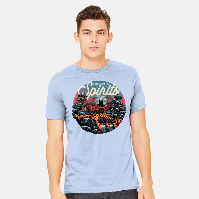 A Place For The Spirits-Mens-Heavyweight-Tee-glitchygorilla