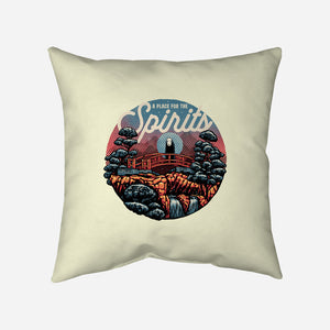 A Place For The Spirits-None-Removable Cover w Insert-Throw Pillow-glitchygorilla