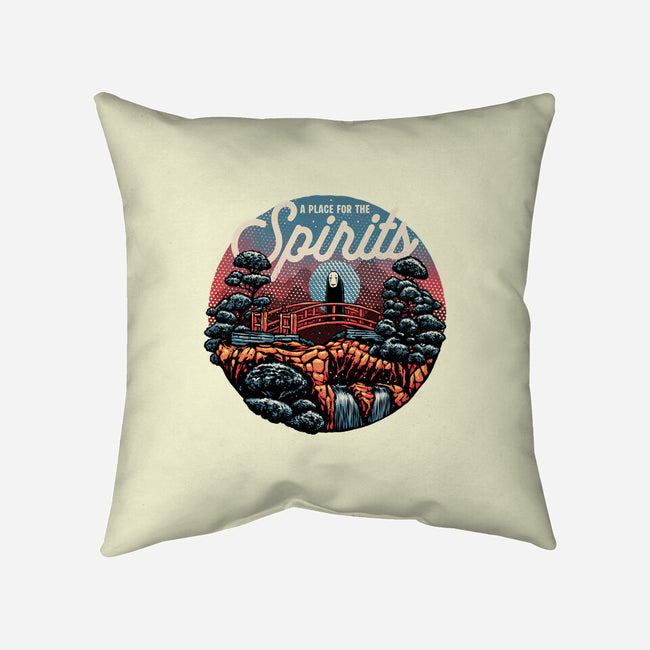 A Place For The Spirits-None-Removable Cover w Insert-Throw Pillow-glitchygorilla