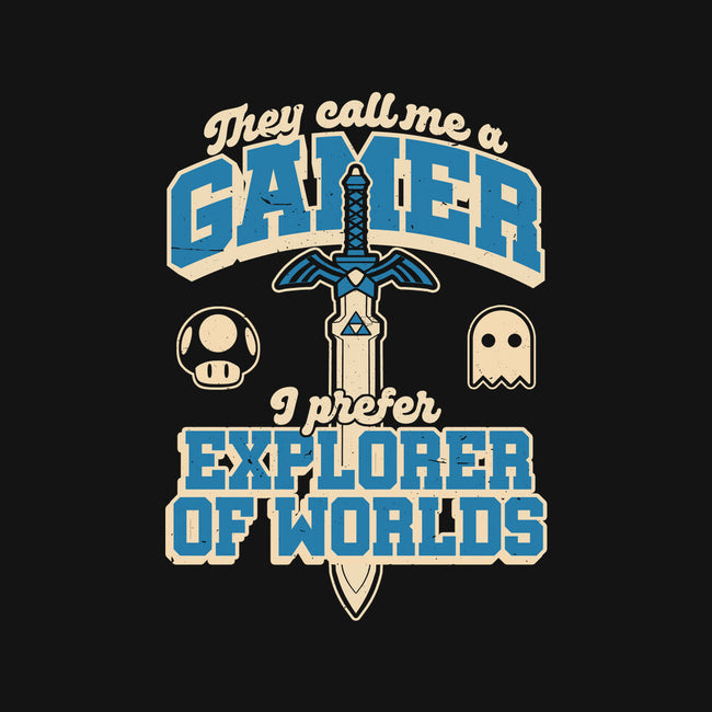 Gamer Sword Explorer-None-Polyester-Shower Curtain-Studio Mootant