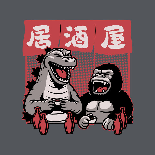 Giant Movie Monsters Bar-Womens-Fitted-Tee-Studio Mootant