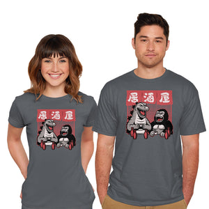 Giant Movie Monsters Bar-Mens-Basic-Tee-Studio Mootant
