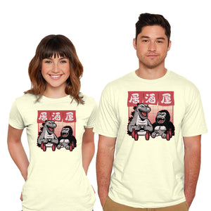 Giant Movie Monsters Bar-Mens-Basic-Tee-Studio Mootant