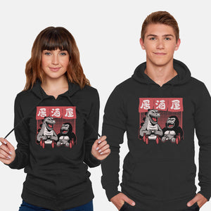 Giant Movie Monsters Bar-Unisex-Pullover-Sweatshirt-Studio Mootant